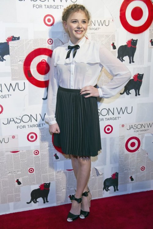 
Chloe Moretz at the Jason Wu for Target Launch, January 26th
