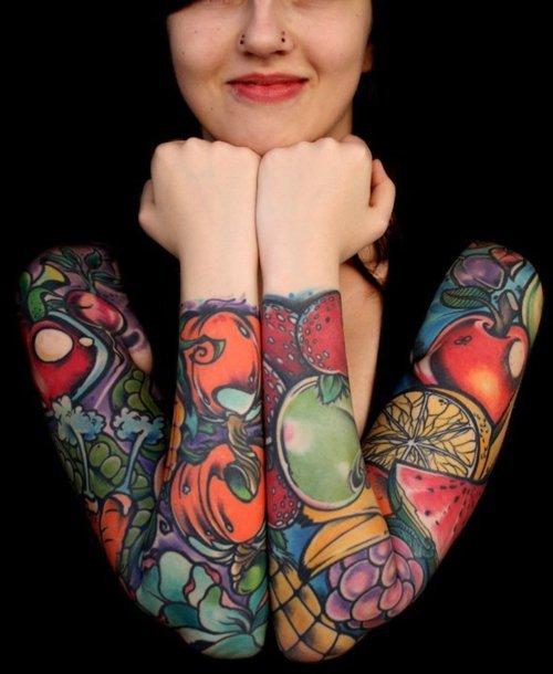 Sexy tattooed woman 30mediatumblrcom