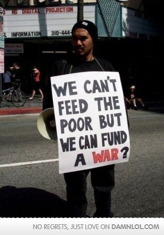 We Can't Feed The Poor - Damn! LOL
