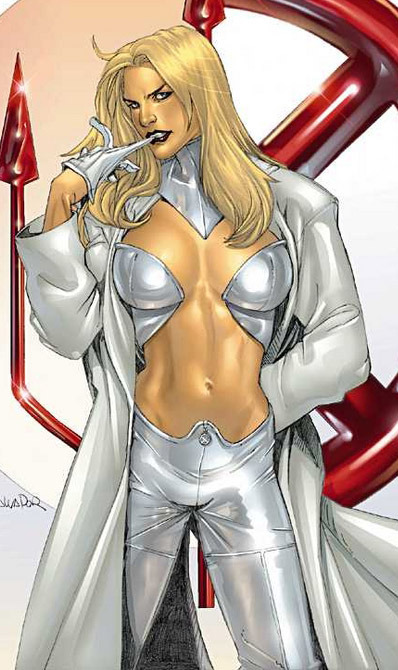They should make an Emma Frost movie No never mind too many people would 