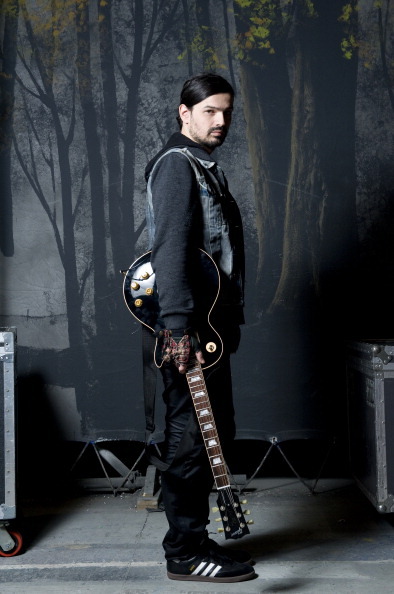 Tomo Milicevic at backstage at the Nottingham Arena Shoot , February 18, 2010
