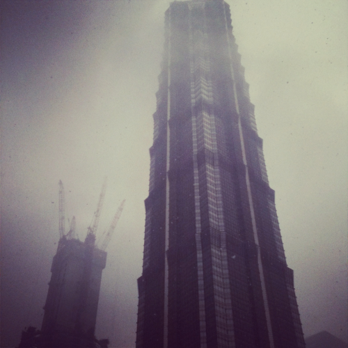 2 notes. Jinmao Tower and the