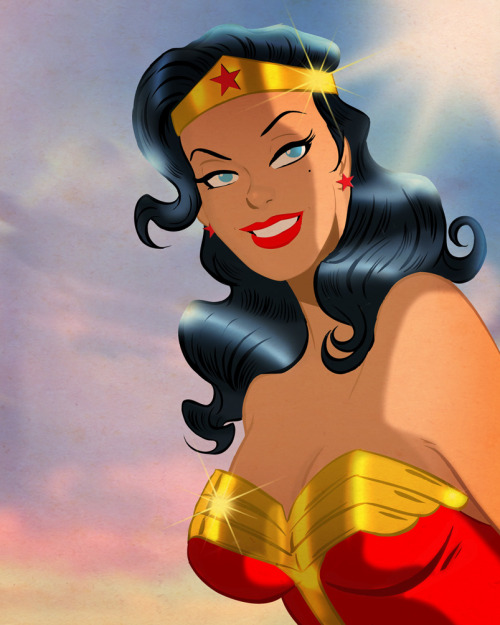Wonder Woman by Des Taylor Source despopartblogspotcom