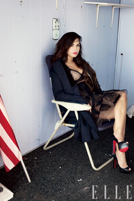 Demi Lovato Elle Magazing Photo shoot 2011