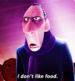 () i don't like food . . I LOVE IT .,
