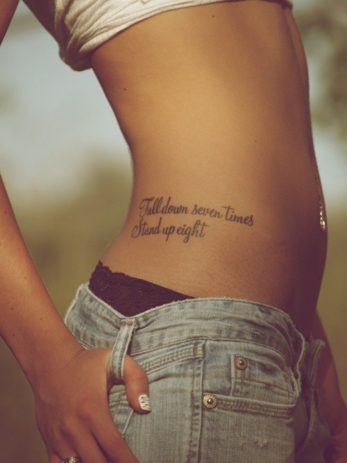 waist tattoo Tumblr