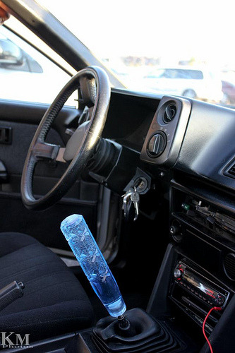 kevinjdm Better photo of my interior Featuring My 87' Toyota Corolla AE86