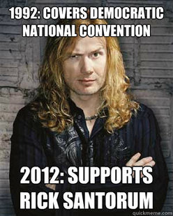 DAVE MUSTAINE IS NOW AN INTERNET MEME