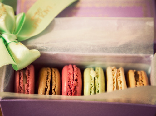 fromme-toyou:

One of life’s best little treats… 
Ladurée Macarons
