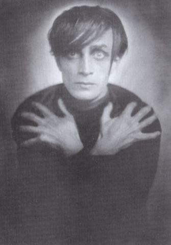 Conrad Veidt as Cesare for Das Cabinet des Dr Caligari Franz Xaver Setzer