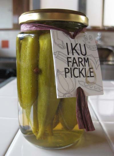 ピクルス屋いく農園、オクラのピクルスvia. http://ikufarm.com/pickle_lineup.html