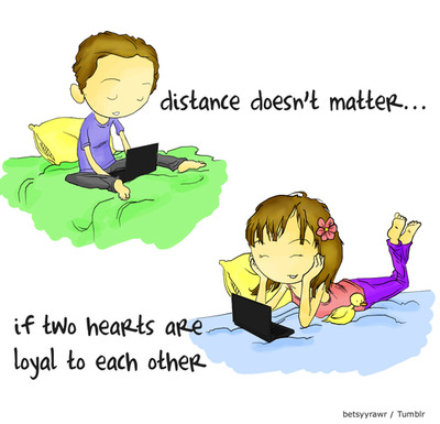Distance doesn&#8217;t matter, if two hearts are loyal to each other | FOLLOW BEST LOVE QUOTES ON TUMBLR  FOR MORE LOVE QUOTES