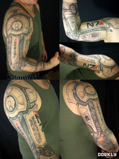 Now i 8217m not usually into bionic arm tattoos but this one