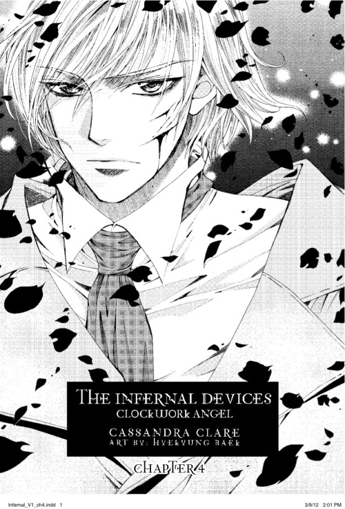 Infernal Devices manga Jem.
Leaves! And blood!  