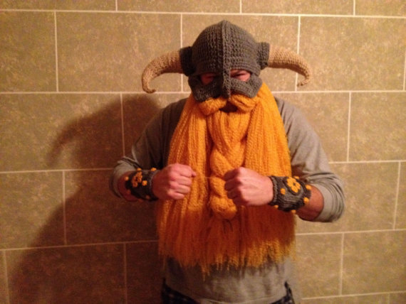 Tagged viking dwarf crochet cosplay celtic costume crochet beard custom 
