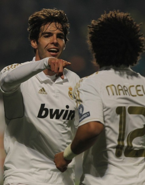  The creators of the 2:0
CL 1/4 final APOEL Nicosia vs. Real Madrid 0:3, 27.03.2012(via Photo from Getty Images)