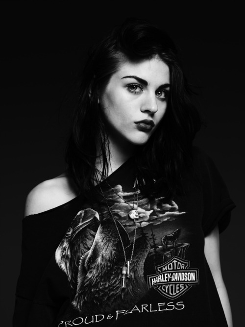 Frances Bean Cobain then and now
