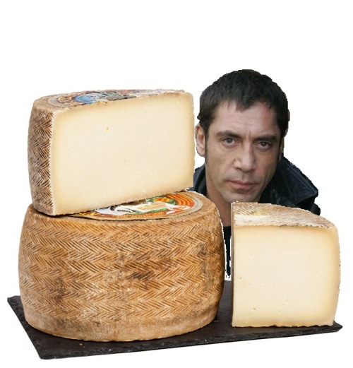 Javier Bardem and Manchego son muy caliente tapas arriba