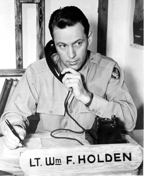 Lt William Holden Army Air Force