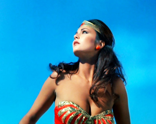 vintagegal Lynda Carter as Wonder Woman 1970's 