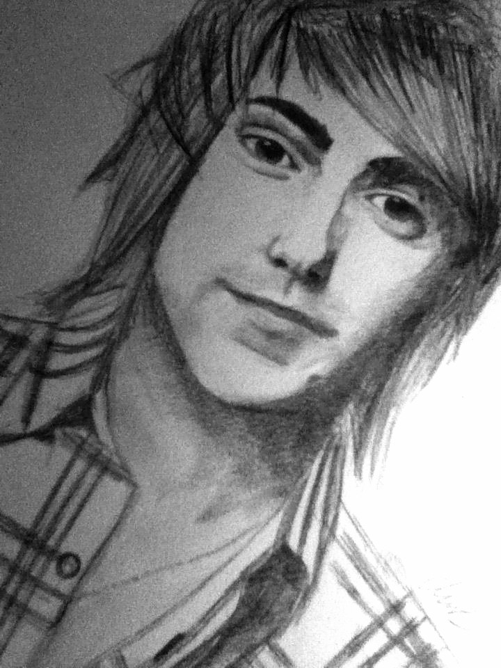 Alex Gaskarth from the band All Time Low It's a little bit old and 