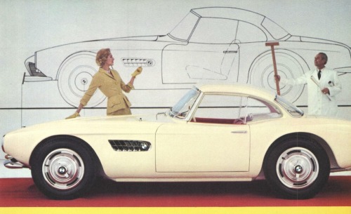 BMW 507 Coup 1956 Still the grandfather of modern sport coup s and