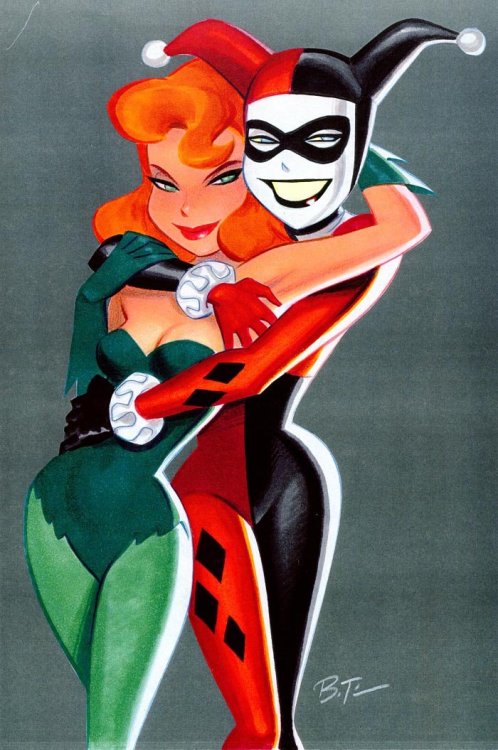 poison ivy batman comic. Poison Ivy and Harley Quinn by