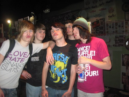 that’s a hell of a lot of duckface for one picture, boys. and i bet you people listen to Justice, don’t you.