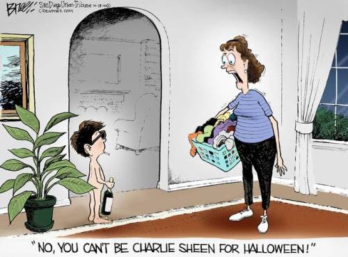 Halloween, Charlie Sheen