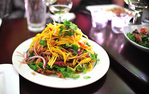 ffoodd: Fried Catfish Salad | Flickr - Photo Sharing! 