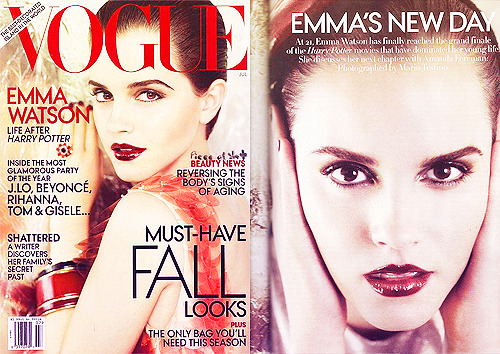  Emma for US Vogue! 