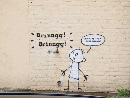 (via Flavorwire » Banksy’s Latest Takes On the Phone...
