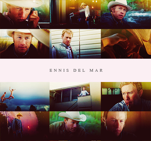 Favourite characters | not in order → Ennis Del Mar. 