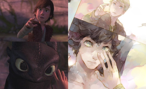 sevnilock: Sherlock &amp; How to Train Your Dragon『You’re not his friend.”…”He doesn’t HAVE friends.』 —— “Everything they know about you … is wrong!” Endlessly fascinated by this! 