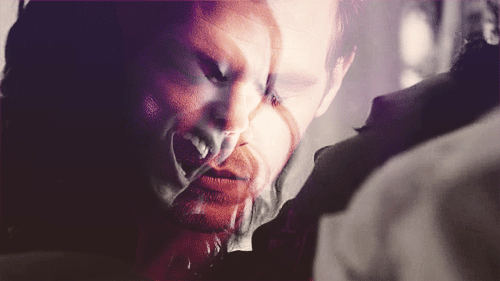  KLAUS :Did you just…bite me?CHARLOTTE: I want to be like you.KLAUS: You’ll always be my little hybrid. 