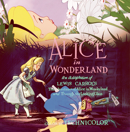 lovelydisney: LD’S GIF MOVIE POSTERS: Alice In Wonderland. (1951) 
