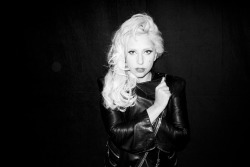 Lady Gaga at my studio.
