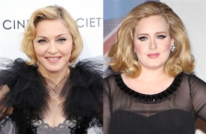Madonna protege Adele de ataque de Lagerfeld