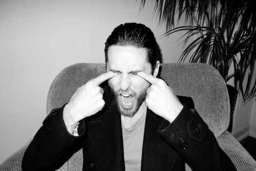 Jared Leto in a chair #6